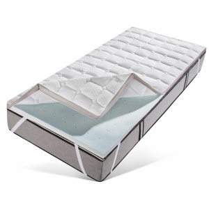 Komfortowy materac piankowy, nawierzchniowy 180x200 cm