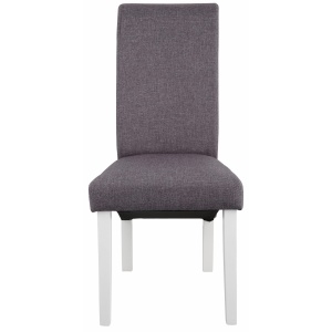 Zestaw nowoczesnych, tapicerowanych krzeseł - 2 sztuki