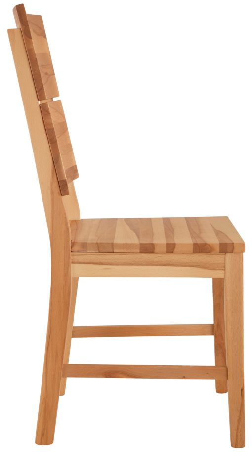 Krzesła z litego drewna bukowego - 2 sztuki