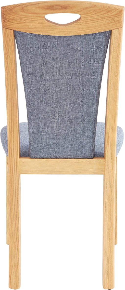 Klasyczne, tapicerowane krzesła - zestaw 6 sztuk