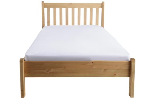 Minimalistyczne, sosnowe łóżko 90x200 cm