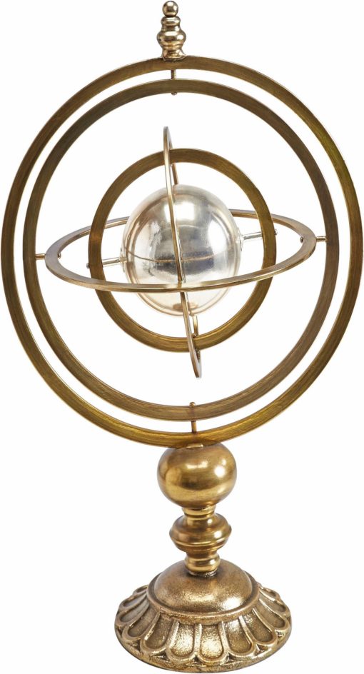 Unikalna dekoracja - złoty globus