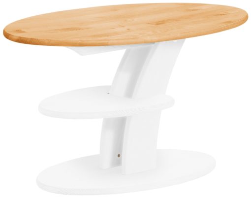 Sosnowy stolik o niezwykłym kształcie