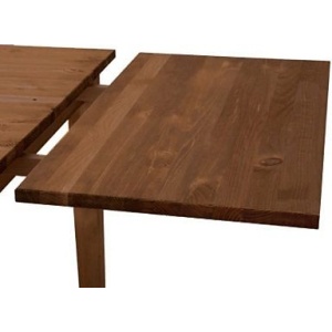 Blat do przedłużenia stołu z sosnowy, kolor kolonialny