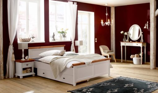 Rustykalne, sosnowe łóżko 140x200 cm