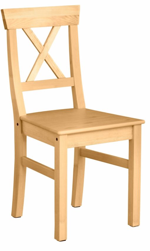 Zestaw stół i cztery krzesła z litej sosny