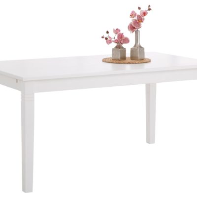 Sosnowy stół 140 cm, biały