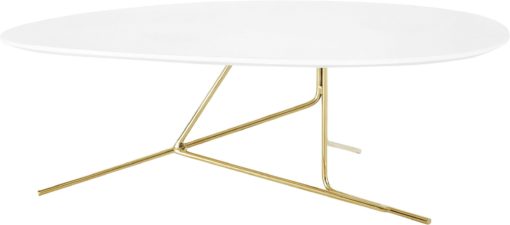 Elegancki stolik do salonu w kontrastującej kolorystyce