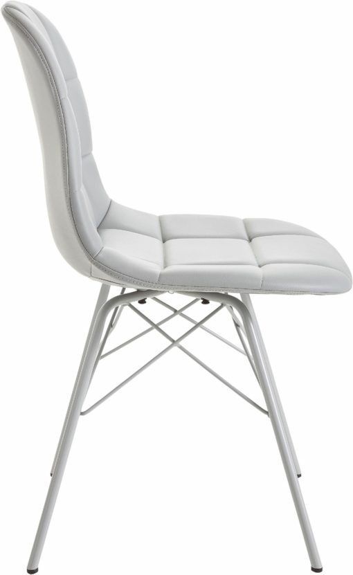 Eleganckie krzesła ze sztucznej skóry - 2 sztuki
