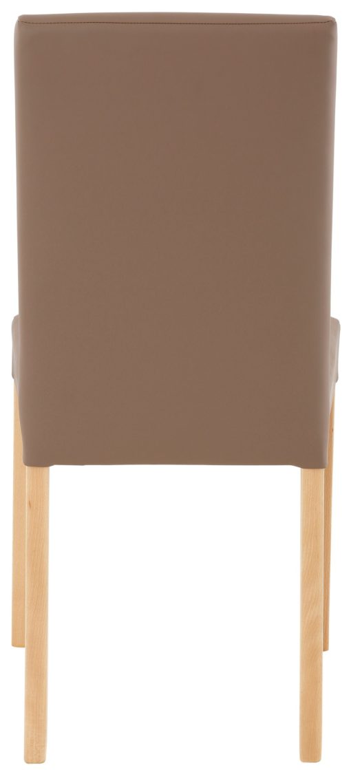 Ponadczasowo eleganckie krzesła w kolorze taupe - 4 sztuki