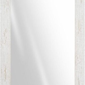 Duże lustro ścienne, rama w stylu shabby chic