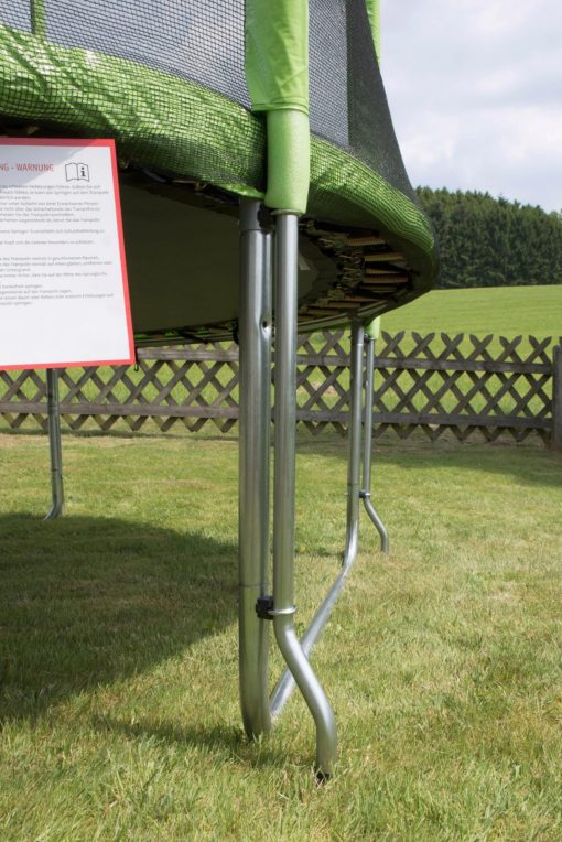 Trampolina ogrodowa STAMM SPORTS 366 cm, z siatką i drabiną