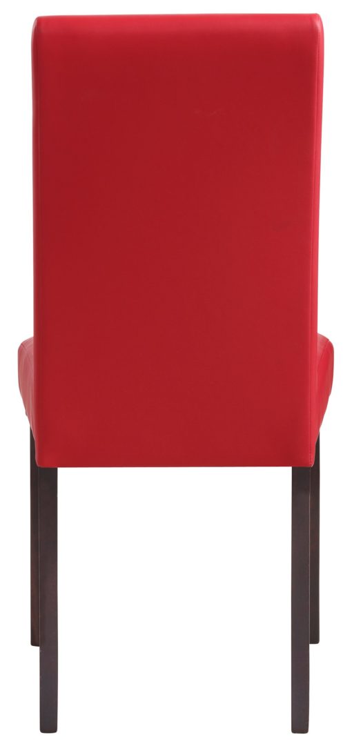 Krzesła we współczesnym stylu, czerwone - 2 sztuki