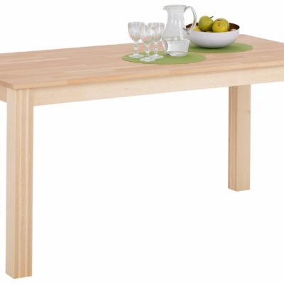 Stół z drewna bukowego 160x80 cm