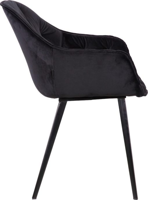 Niezwykle eleganckie krzesła na metalowej podstawie - 2 sztuki