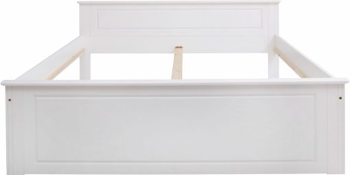 Sosnowa rama łóżka 180x200 cm, biała