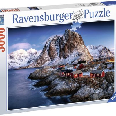 Ravensburger puzzle 3000 elementów Hamnoy, Lofoty