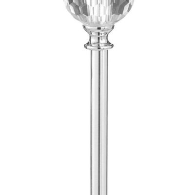 Romantyczny świecznik z metalową nogą 65 cm