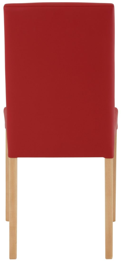 Gustowne krzesła w odcieniach czerwieni - 2 sztuki