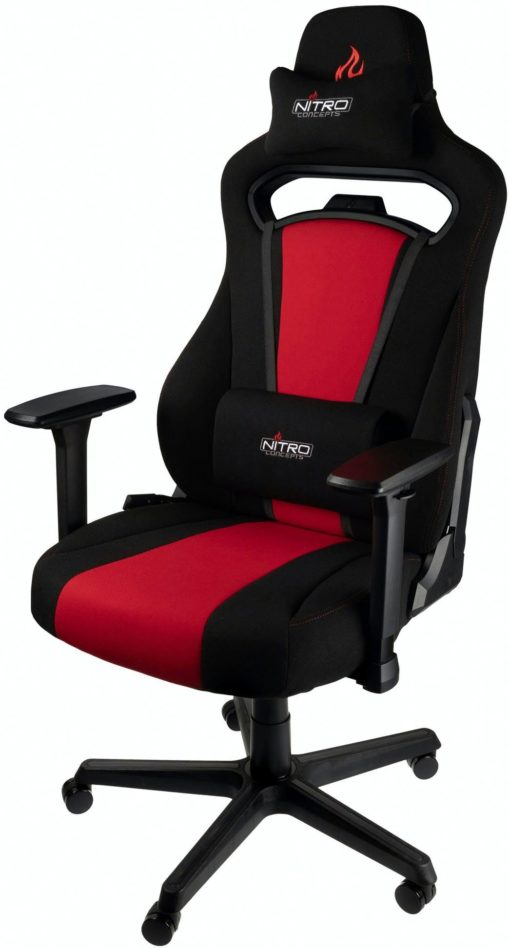 Ergonomiczny fotel gamingowy Nitro Concepts z poduszkami