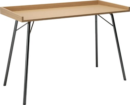 Minimalistyczne biurko w skandynawskim stylu, dąb