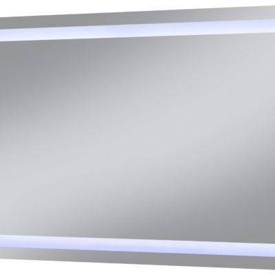 Proste lustro łazienkowe w białej ramie 40×50 cm - Moders