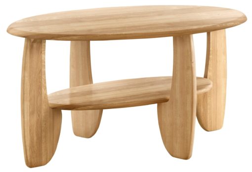 Piękny stolik kawowy/ do salonu z drewna dębowego