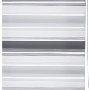 Roleta typu dzień-noc, 50x150cm w odcieniach szarości
