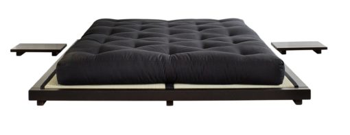 Łóżko w stylu azjatyckim 160x200 cm, wenge, KARUP
