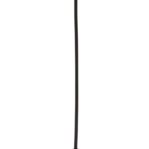 Szklana lampa wisząca w kształcie kuli 25 cm, przydymiona