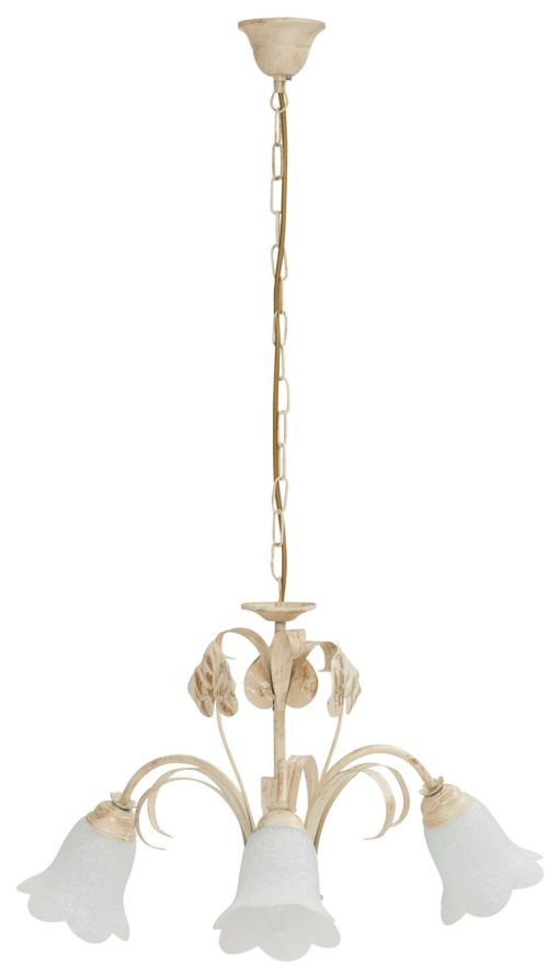 Nostalgiczny żyrandol we florenckim stylu, odcienie złota