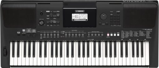 Keyboard Yamaha PSR-E463RML, 5-oktaw, rejestrator dźwięku USB