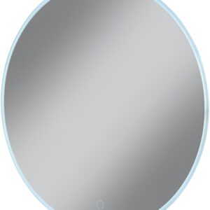 Okrągłe lustro łazienkowe 60 cm, z oświetleniem LED