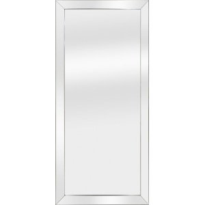 Duże lustro z lustrzana ramą 183,9 cm wysokości