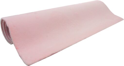Różowy dywan 160x230 cm, futerkowy, mięciutki