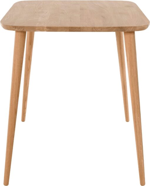 Dębowy stół 120x70cm w stylu skandynawskim, olejowany