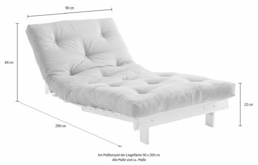 Rozkładana kanapa Karup 90 cm z możliwością spania