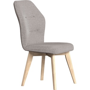 Krzesło z kolekcji premium, dębowe nogi, nowoczesne