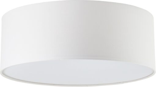 Okrągła lampa sufitowa, jasno beżowa, 45 cm