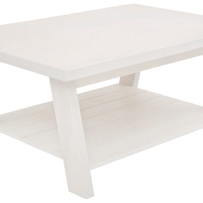 Biały stolik z drewna sosnowego, marynistyczny