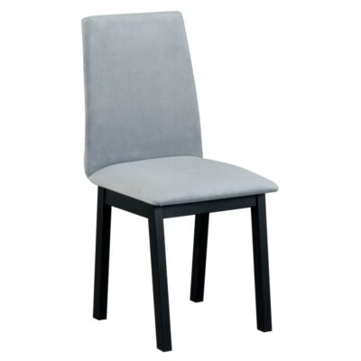 Bukowe krzesło Hugo 5, beżowe, ciemne nogi