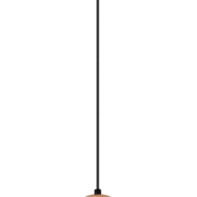 Lampa wisząca GAYA w stylu vintage, kolor niklu