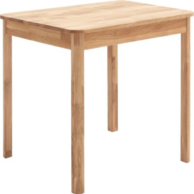 Stół z drewna dębowego 60x80 cm, olejowany
