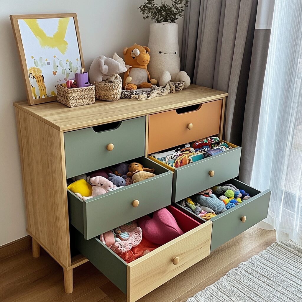 komoda do dziecięcego pokoju