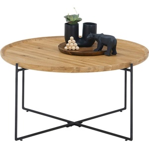 stolik okrągły dębowy