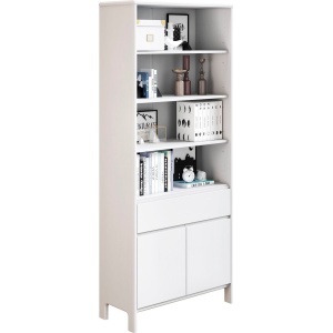 regał luven ciemny brąz