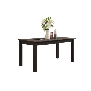 stół ciemnobrązowy