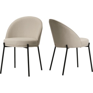 krzesła kremowe isalie