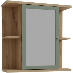 szafka łazienkowa z lustrem szałwiowa