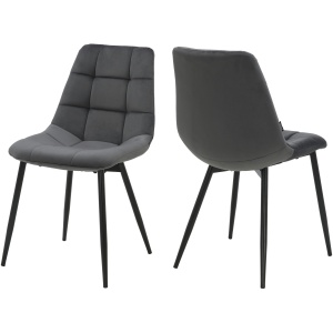 krzesła antracytowe